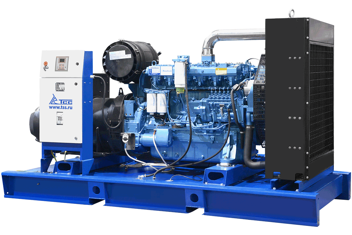 Электростанция дизельная Premium 200 кВт с двигателем Baudouin ТСС АД-200С-Т400-1РМ9 Генераторы (электростанции)