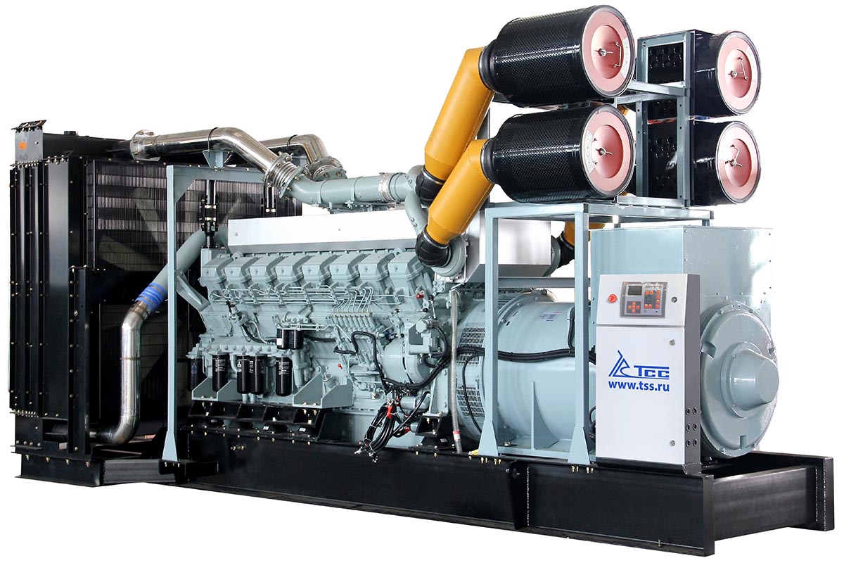 Электростанция дизельная Premium 1920 кВт с двигателем Mitsubishi ТСС АД-1920С-Т400-1РМ8 Генераторы (электростанции)