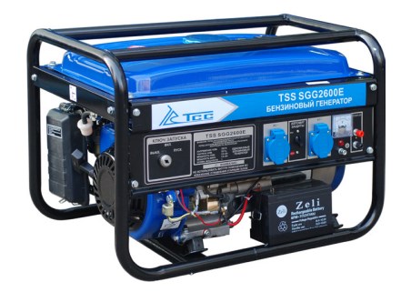 Бензогенератор 2,6 кВт ТСС SGG 2600E Генераторы (электростанции)