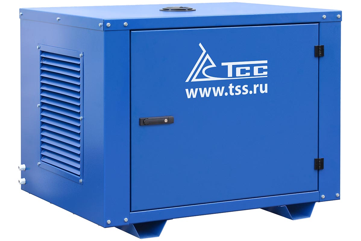 Бензогенератор 7 кВт ТСС SGG 7000E3A с в кожухе Генераторы (электростанции) #1