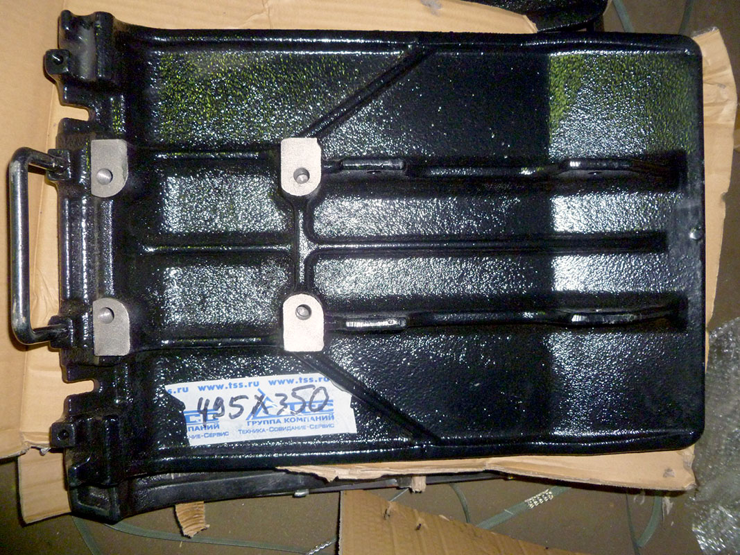 Подошва виброплиты MS-65 (500х360 мм) (Base plate MS-65, 103000) ТСС 001249 Виброплиты и вибротрамбовки